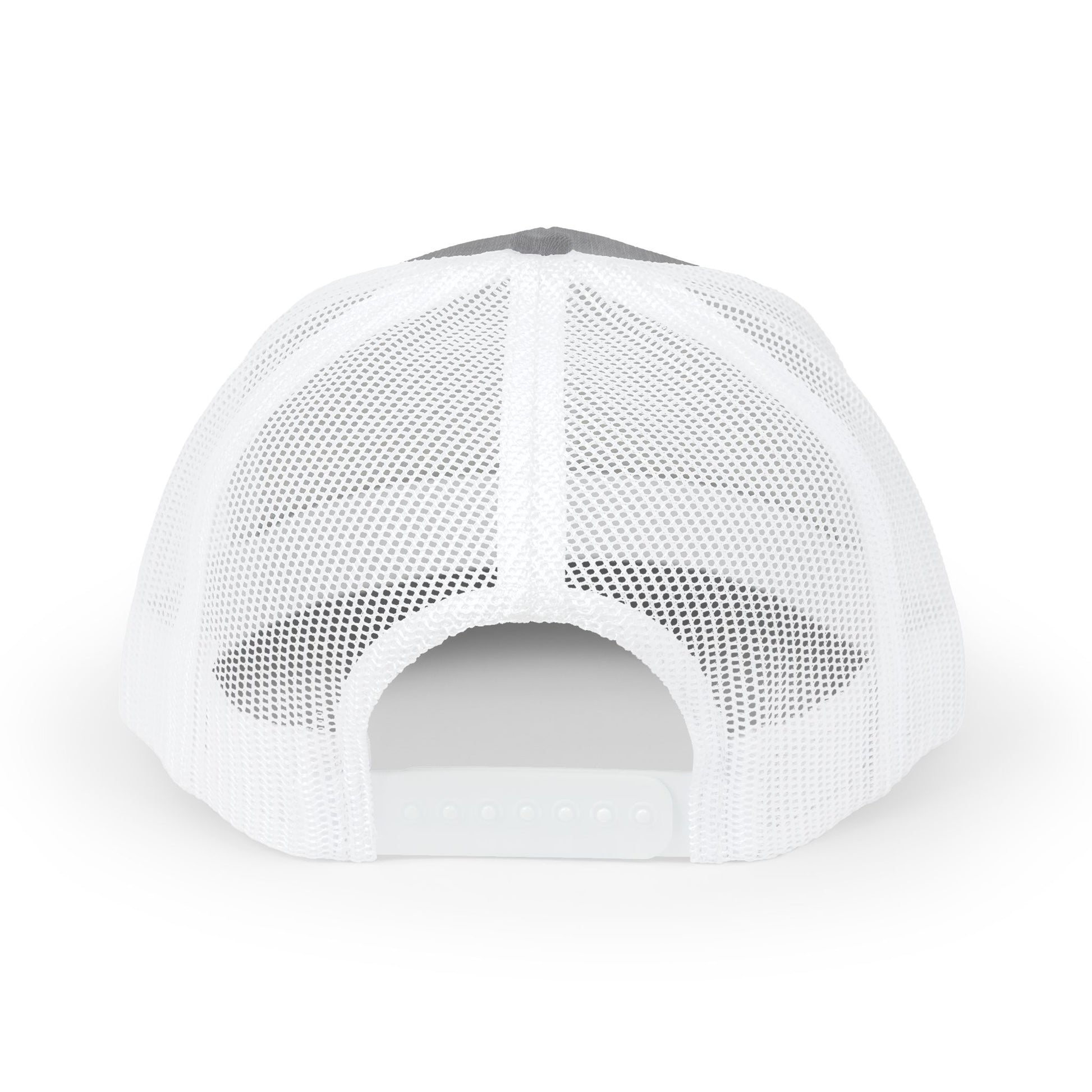 Team Rhysand Sparkly Trucker Hat Heather Grey/White back