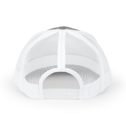 Team Rhysand Sparkly Trucker Hat Heather Grey/White back