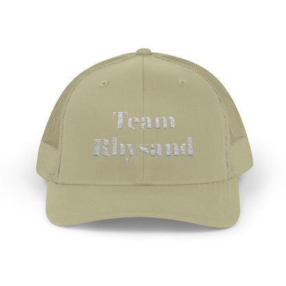 Team Rhysand Sparkly Trucker Hat Khaki