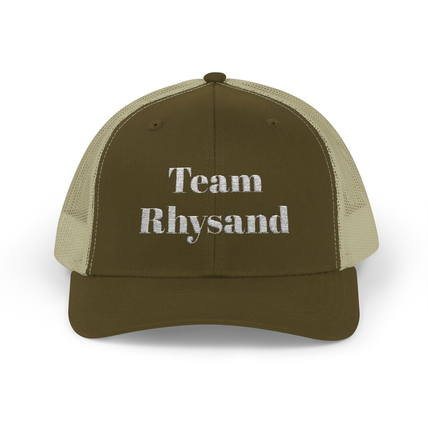 Team Rhysand Sparkly Trucker Hat Moss/Khaki
