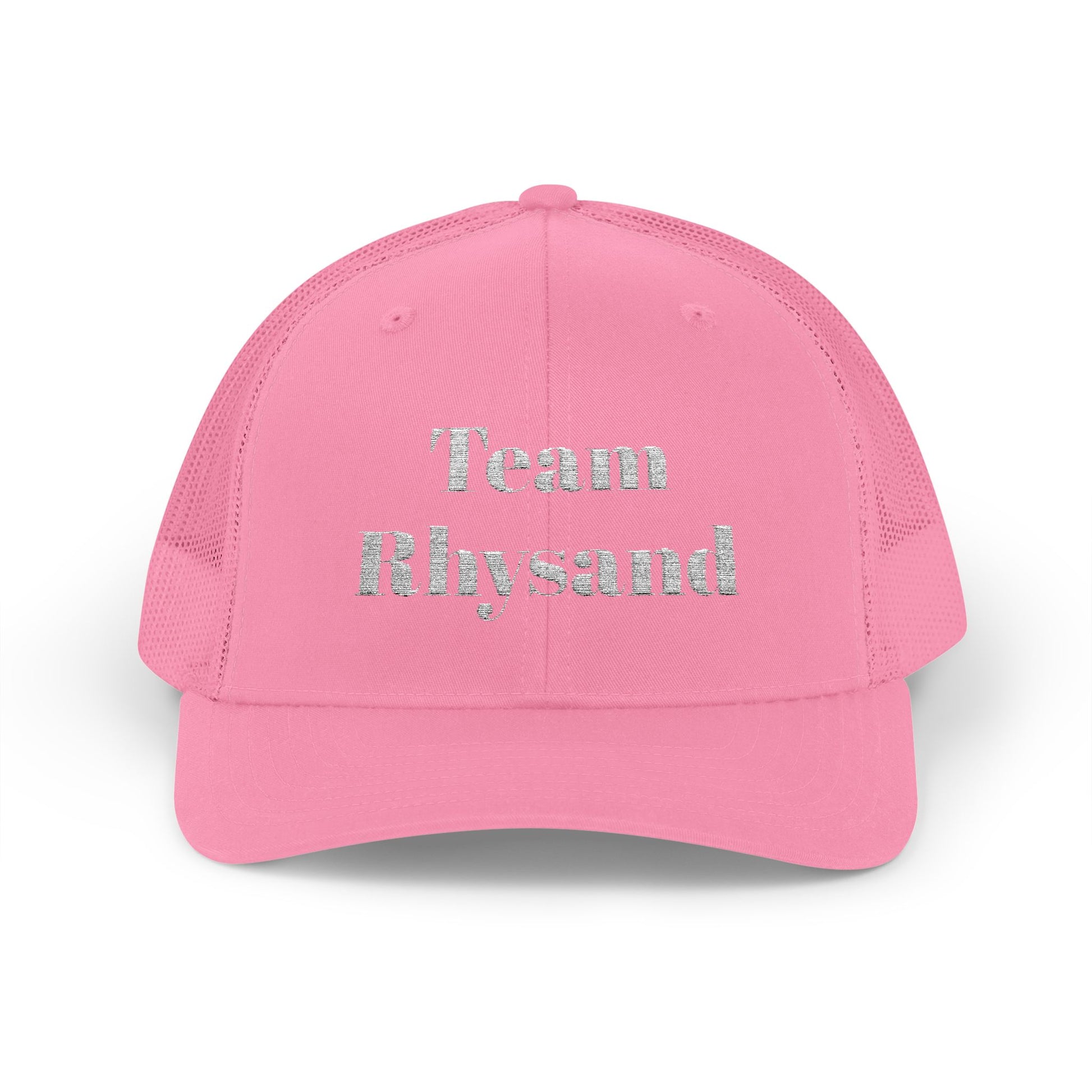 Team Rhysand Sparkly Trucker Hat Pink
