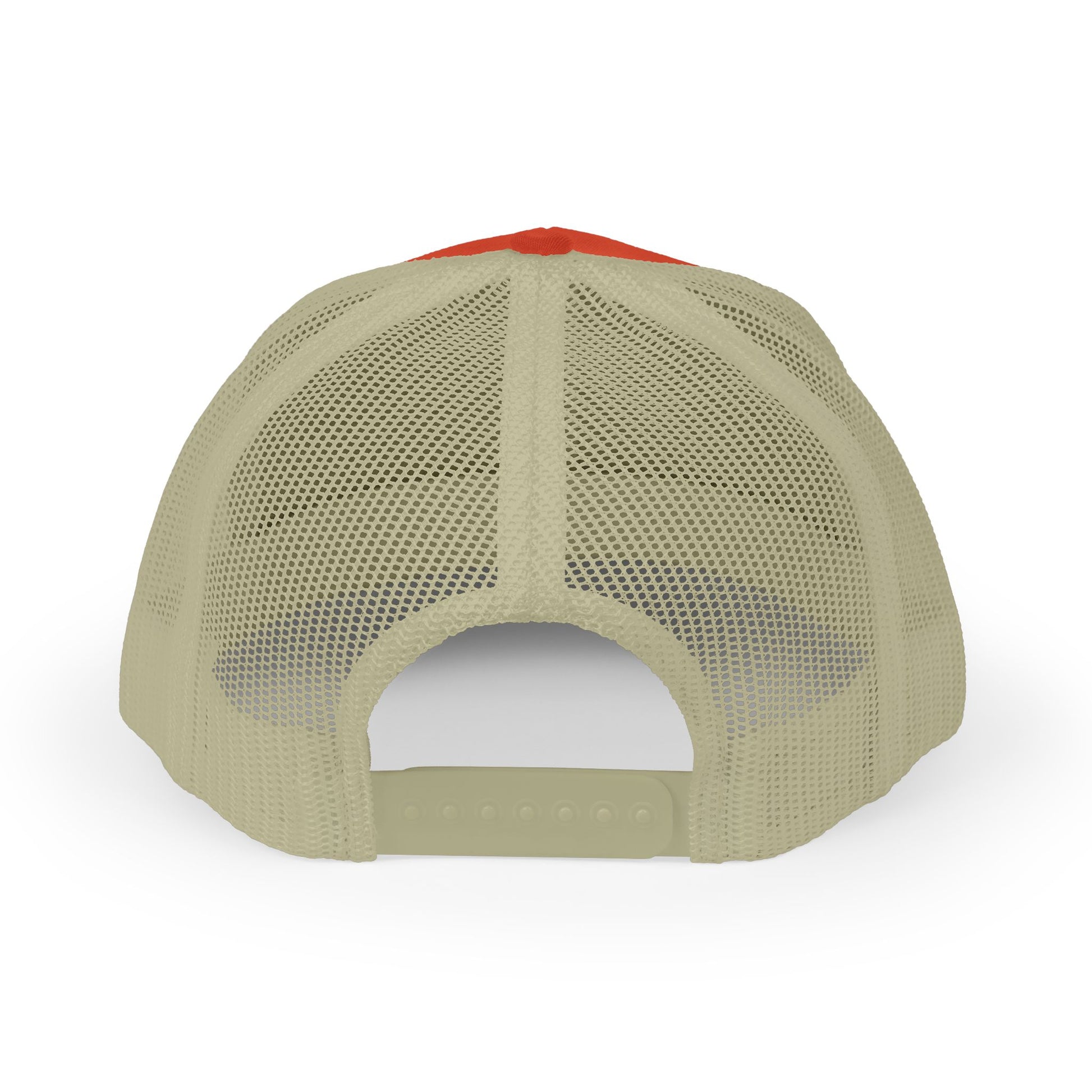 Team Rhysand Sparkly Trucker Hat Rustic Orange/Khaki Back