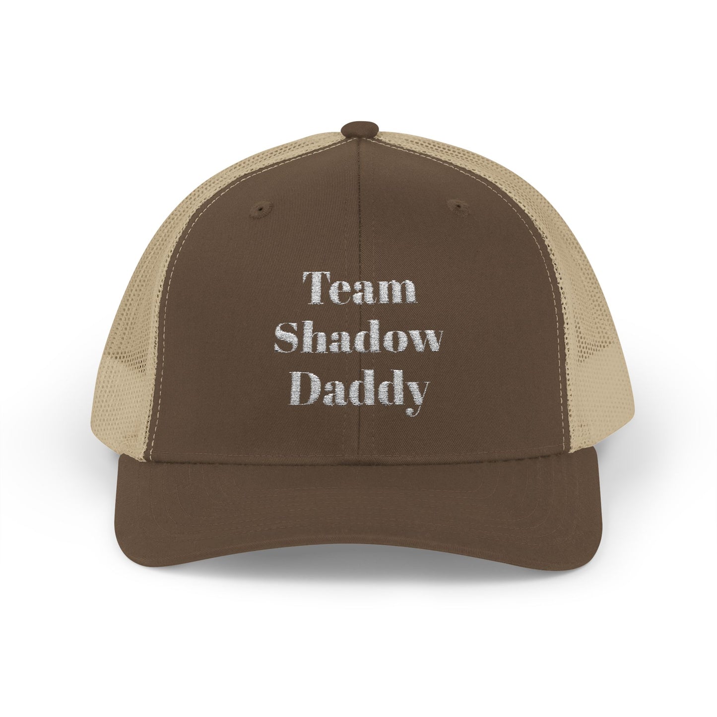 Team Shadow Daddy Trucker Hat Brown/Caramel