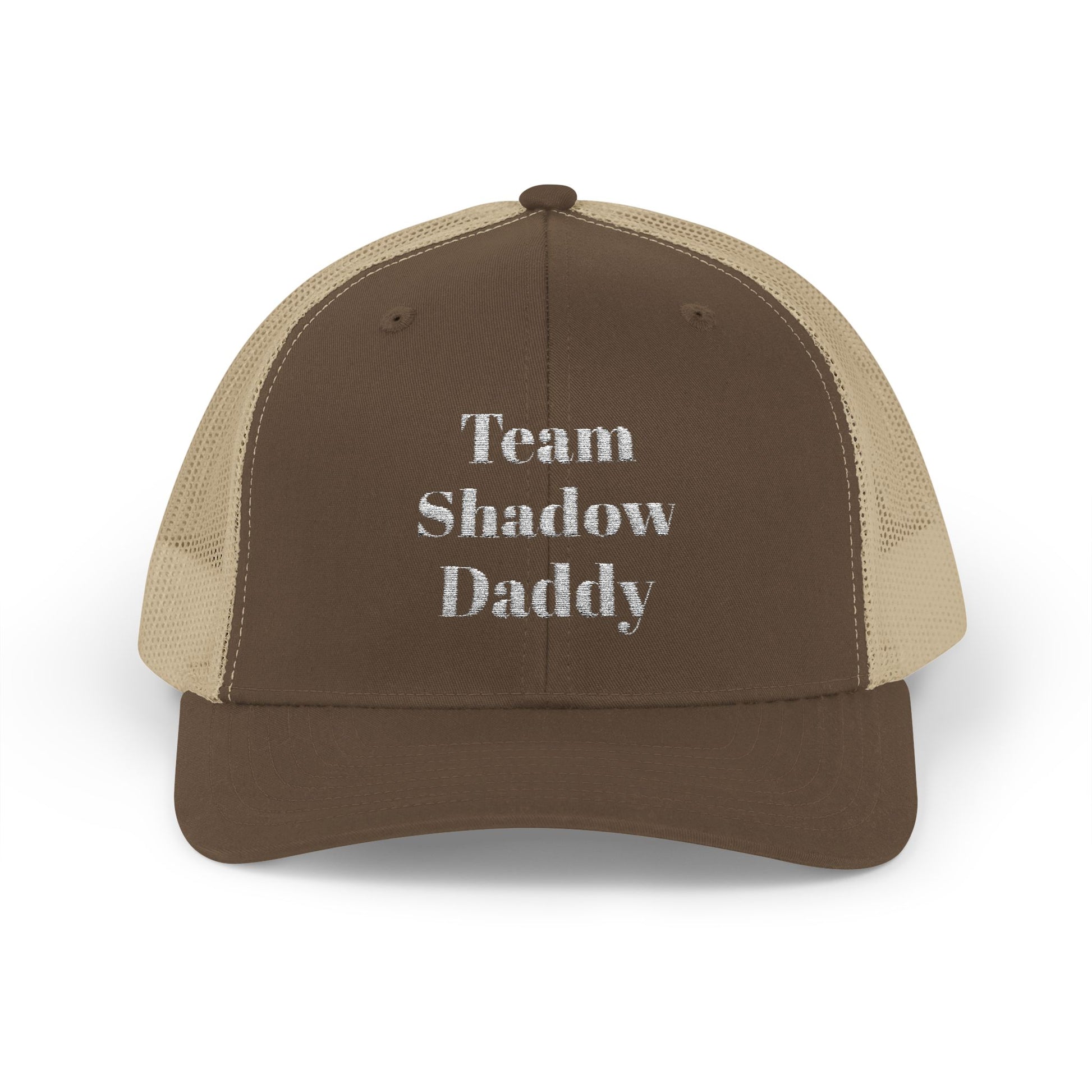 Team Shadow Daddy Trucker Hat Brown/Caramel