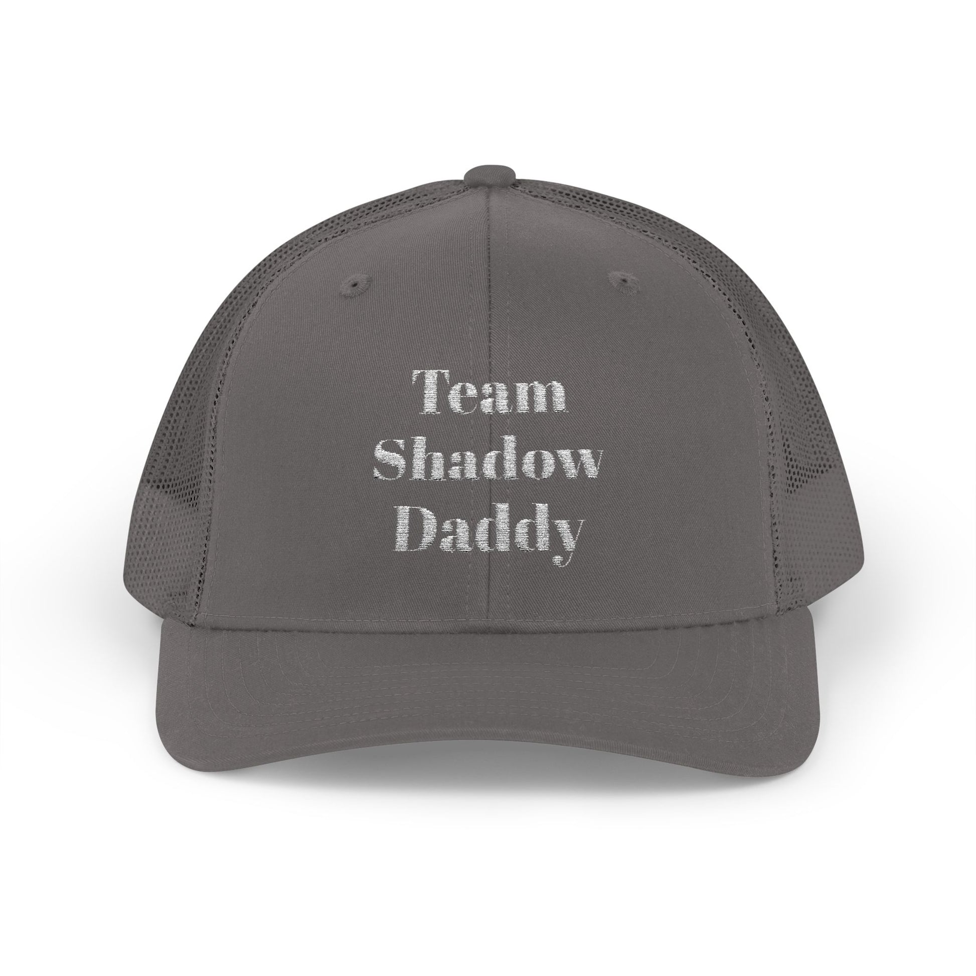 Team Shadow Daddy Trucker Hat Charcoal