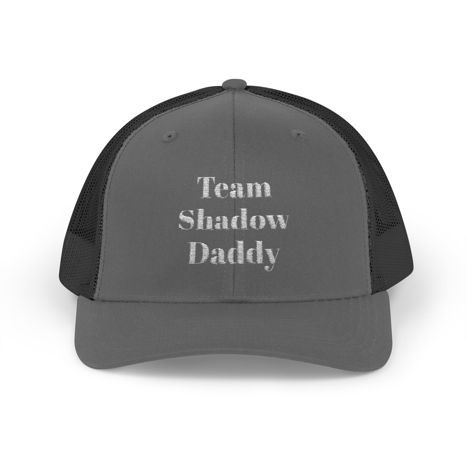 Team Shadow Daddy Trucker Hat Charcoal/Black