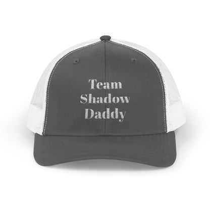 Team Shadow Daddy Trucker Hat Charcoal/White