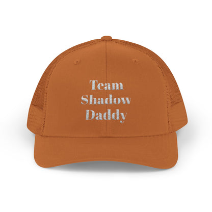 Team Shadow Daddy Trucker Hat Heather Caramel