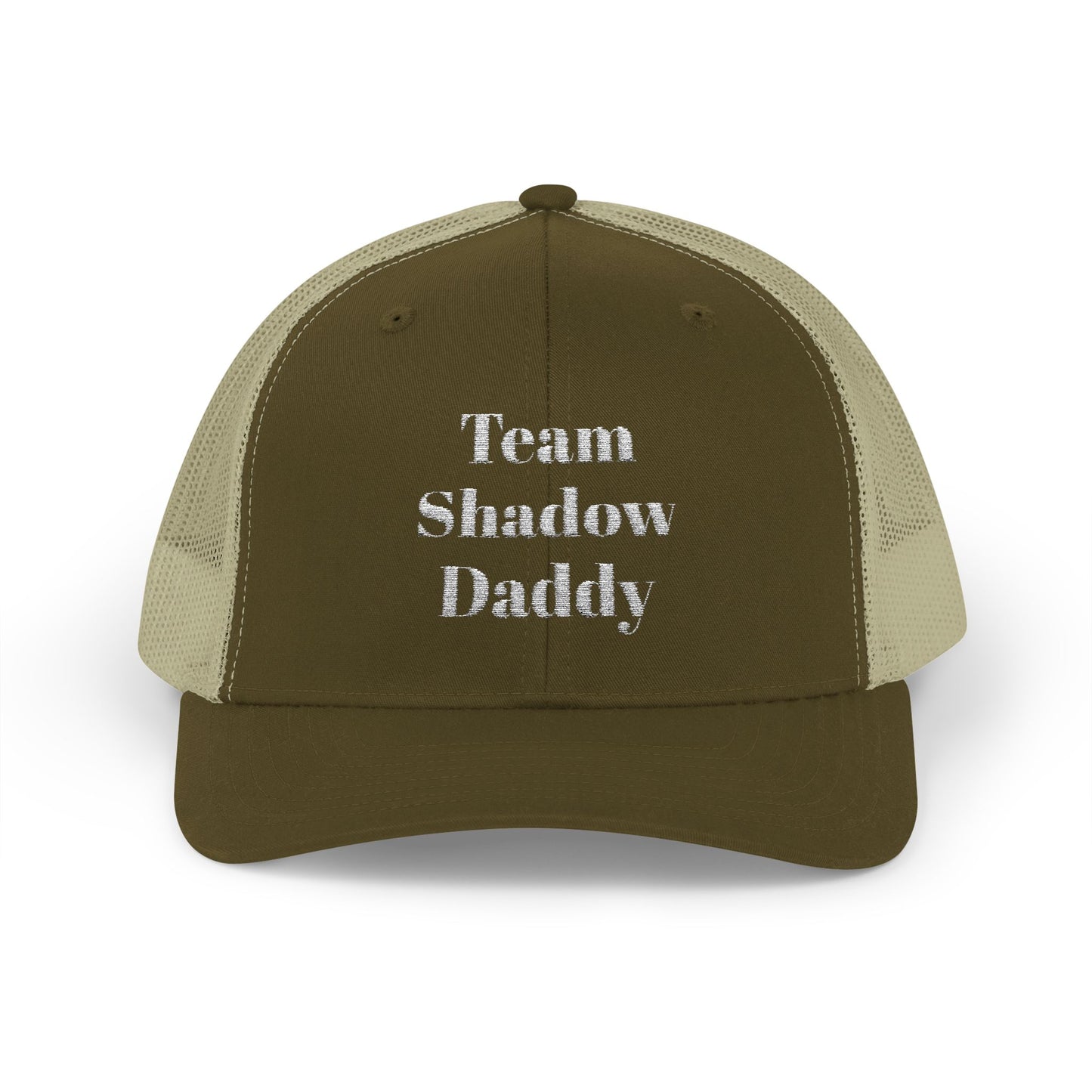 Team Shadow Daddy Trucker Hat Moss/Khaki