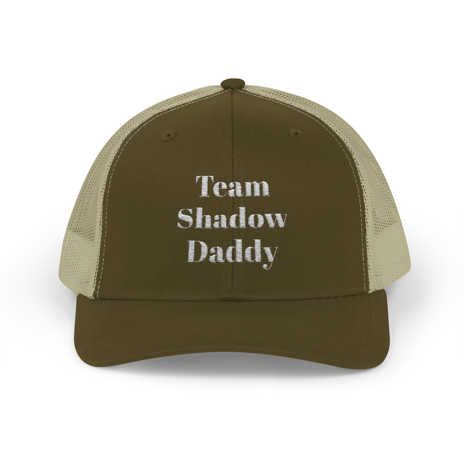 Team Shadow Daddy Trucker Hat Moss/Khaki