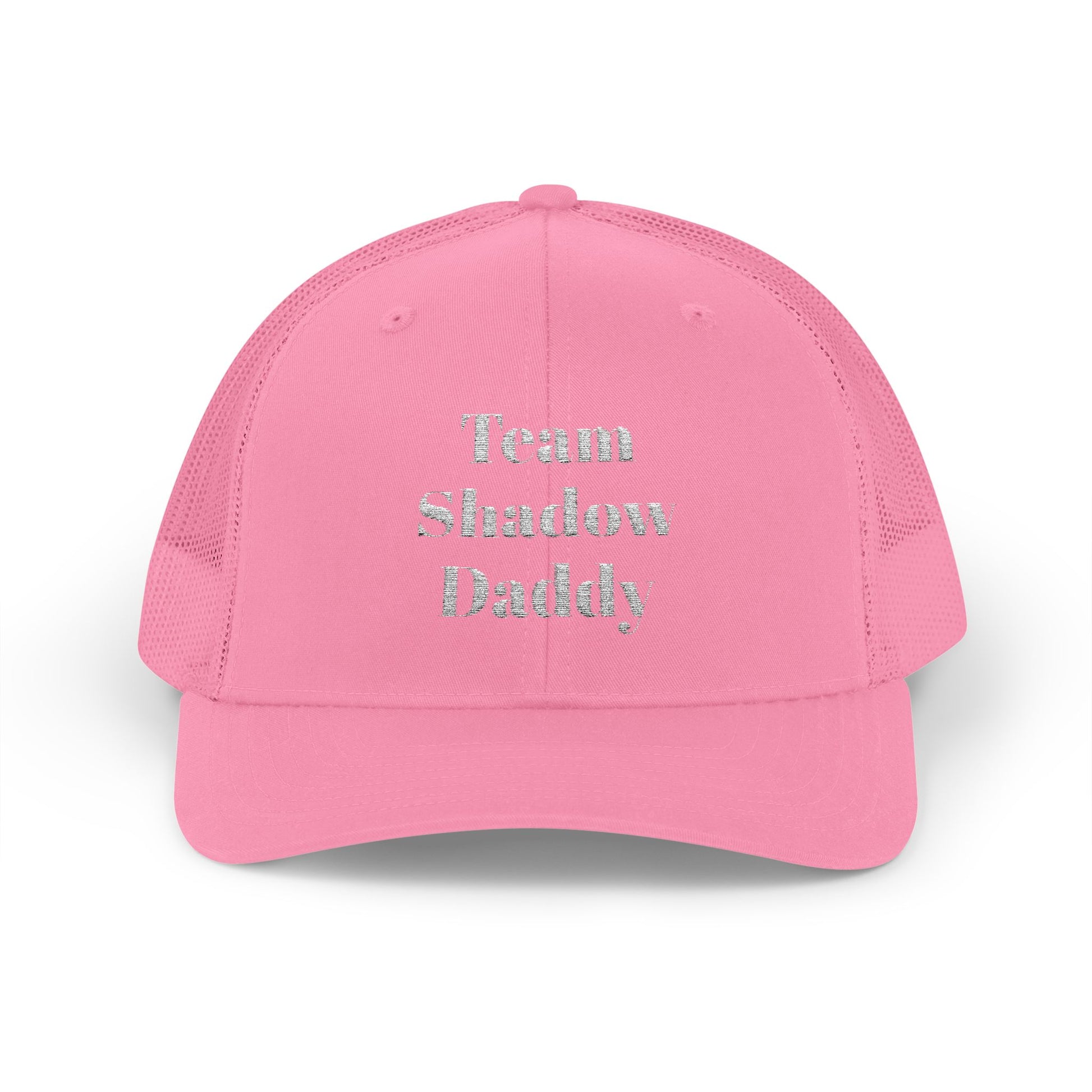 Team Shadow Daddy Trucker Hat Pink