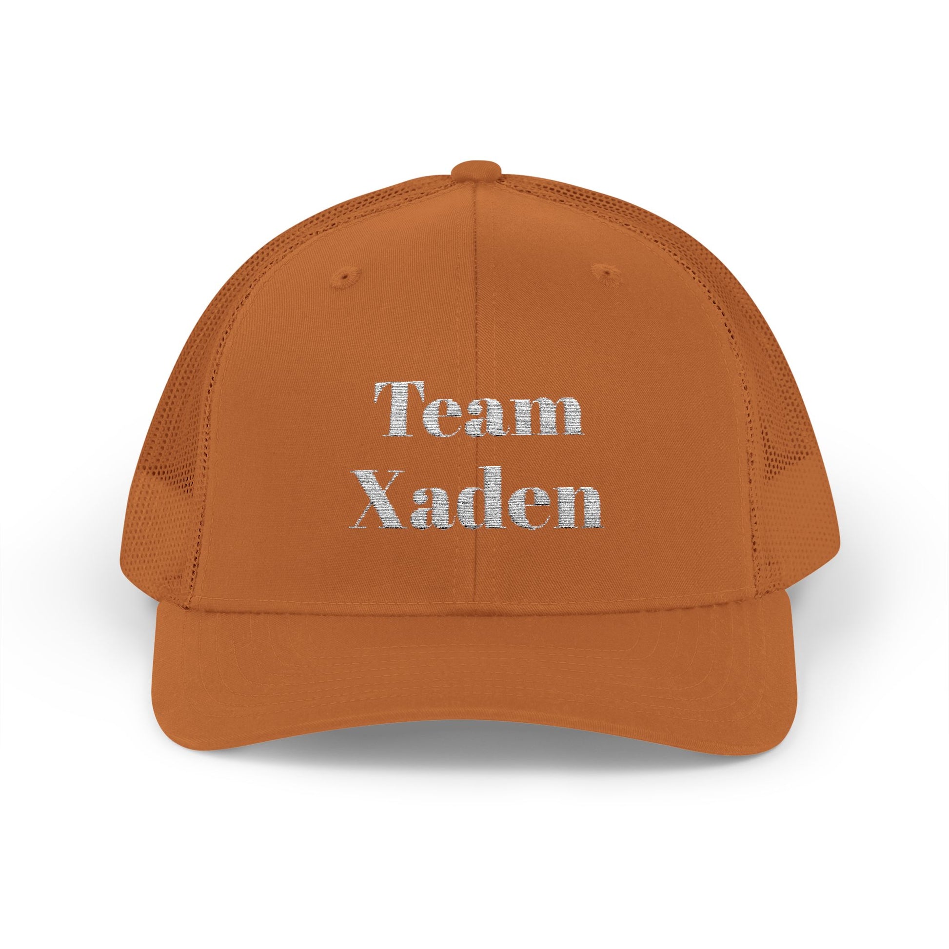 Team Xaden Trucker Hat Caramel