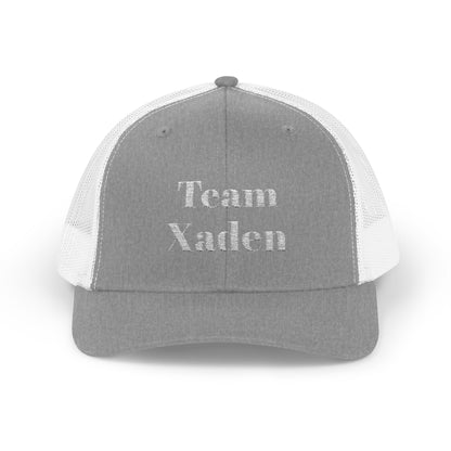Team Xaden Trucker Hat Heather grey/White