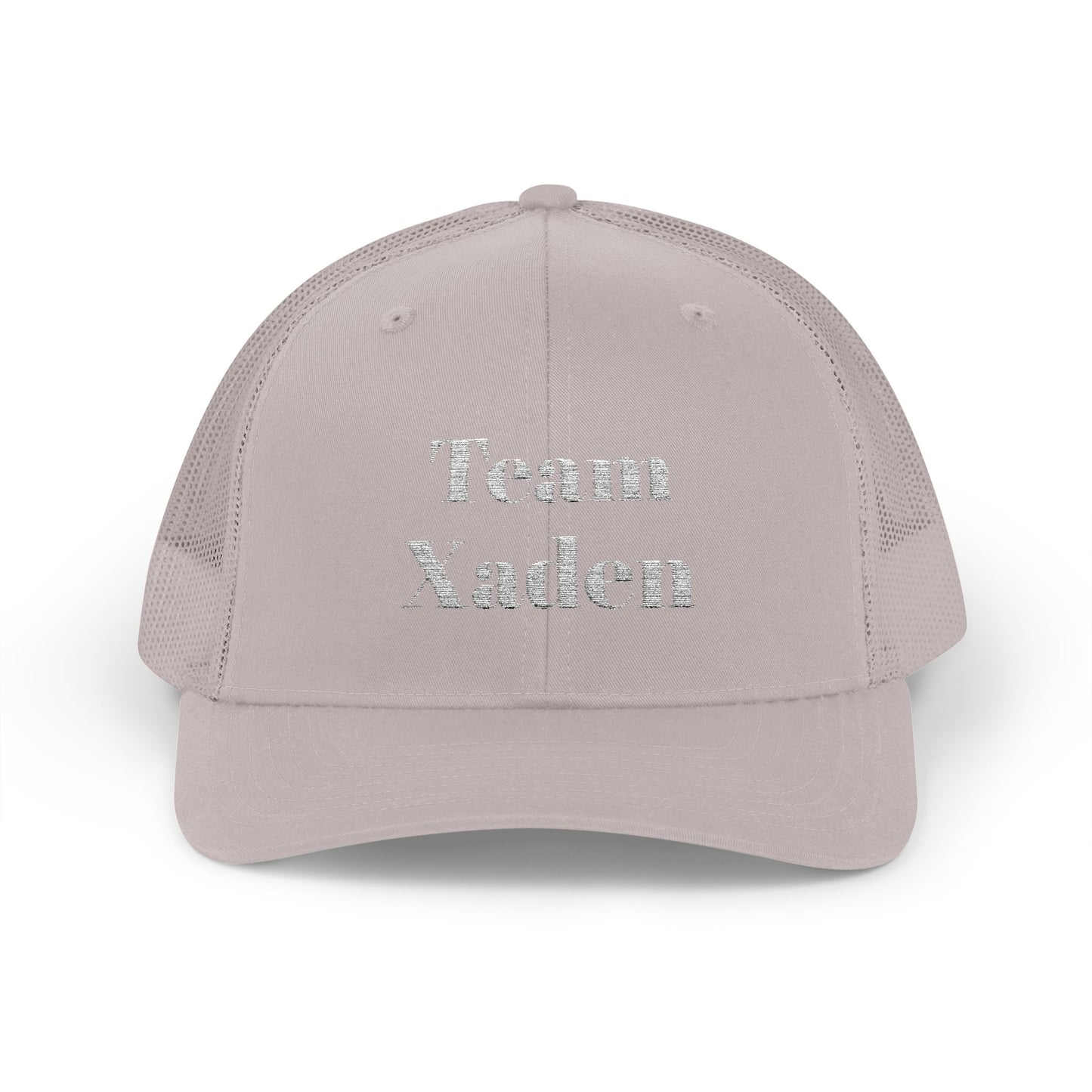 Team Xaden Trucker Hat Silver