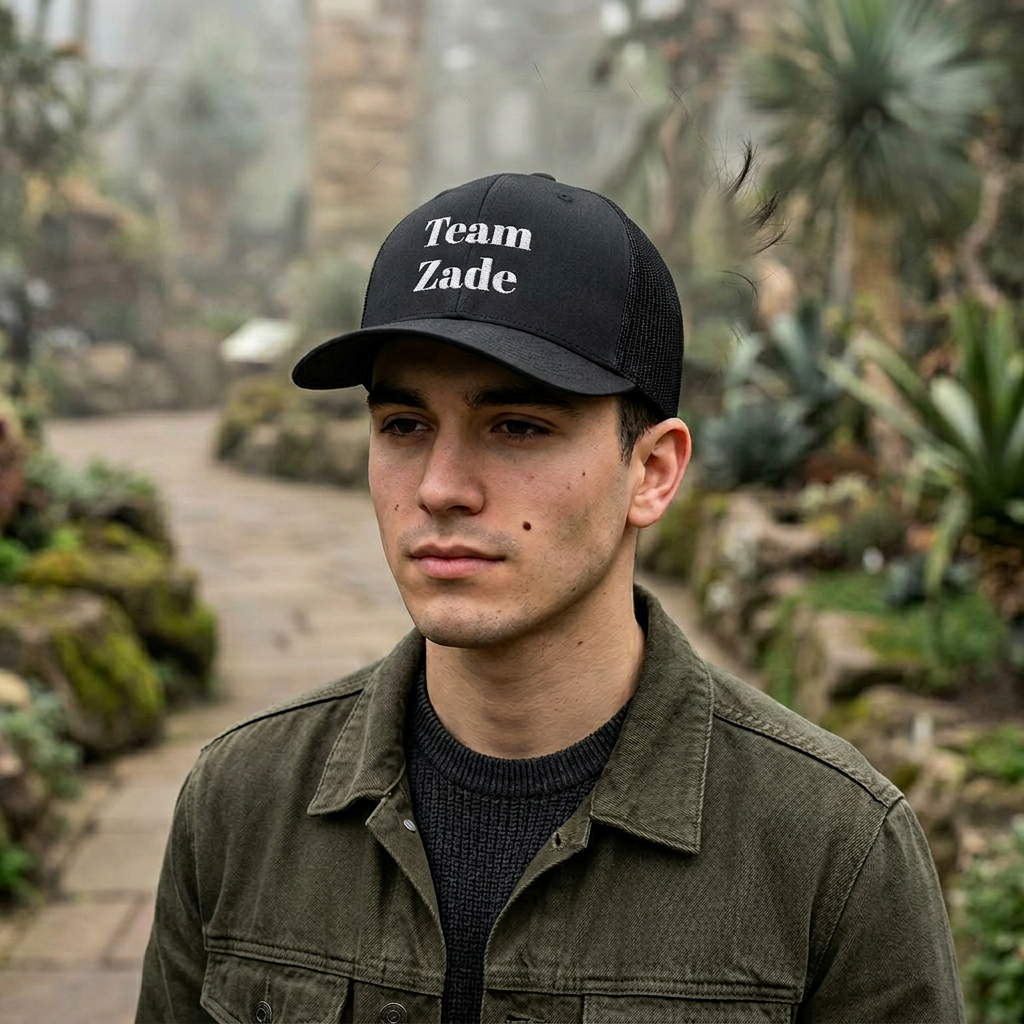 Team Zade Trucker Hat black