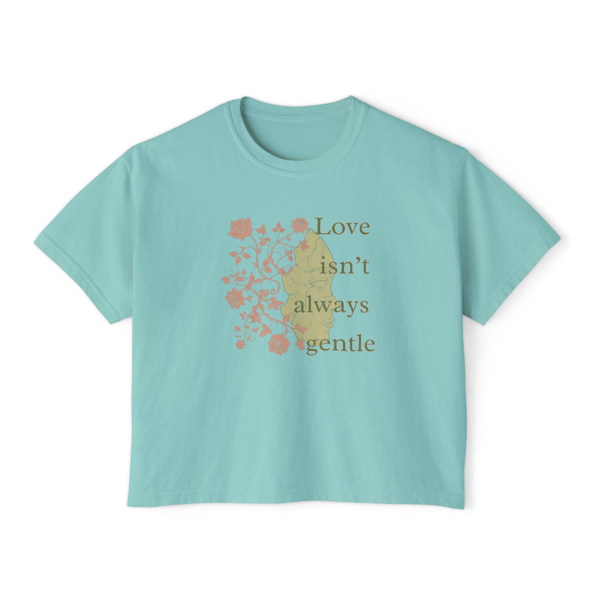 Tee Spring Court 'Love Isn't Always Gentle' Chalky Mint