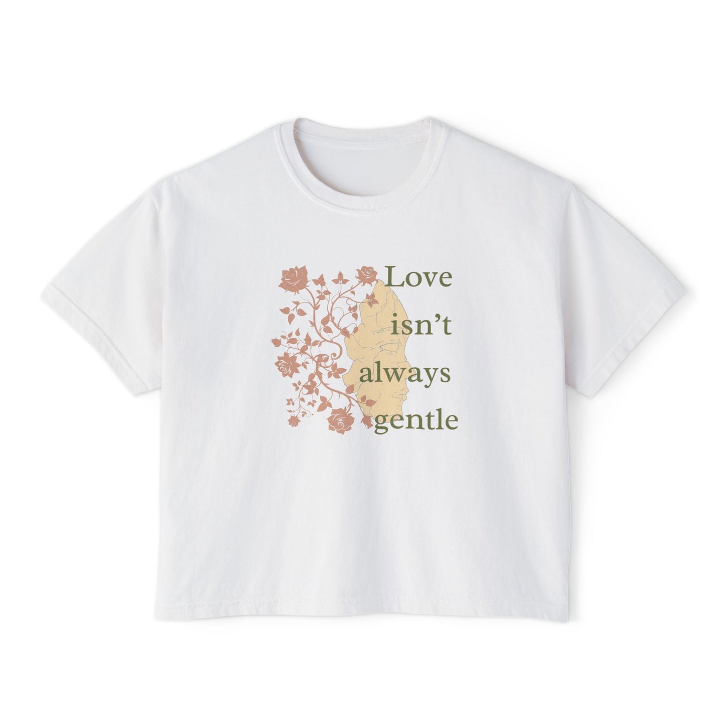 Tee Spring Court 'Love Isn't Always Gentle'  White