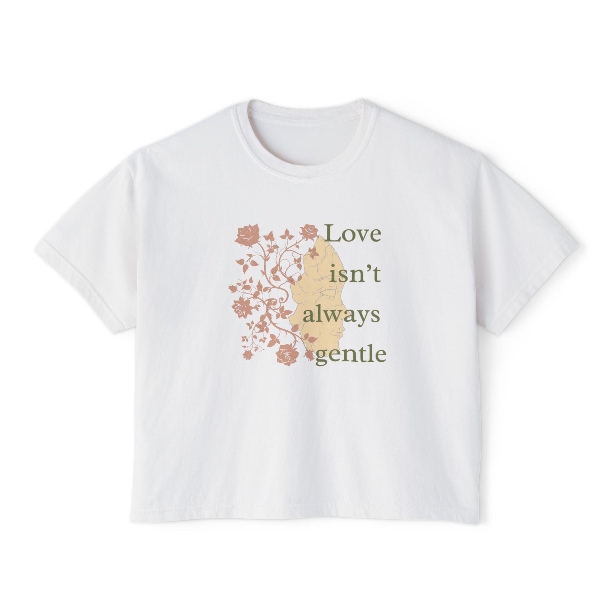 Tee Spring Court 'Love Isn't Always Gentle'  White