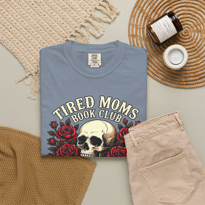Tired_Moms_T-Shirt_Skull_Colorful_Blue_Jean