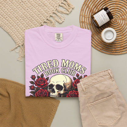 Tired_Moms_T-Shirt_Skull_Colorful_Orchid