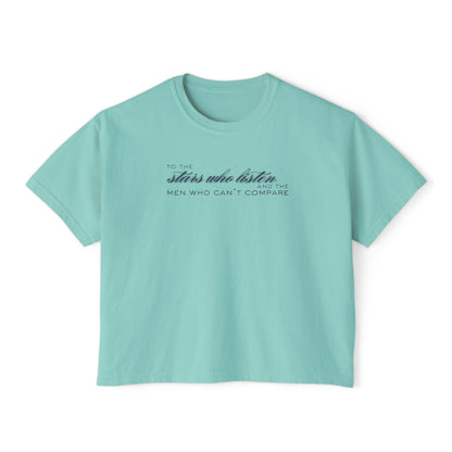 To_the_Stars_Who_Listen_and_the_Men_Who_Can_t_Compare_Chalky Mint