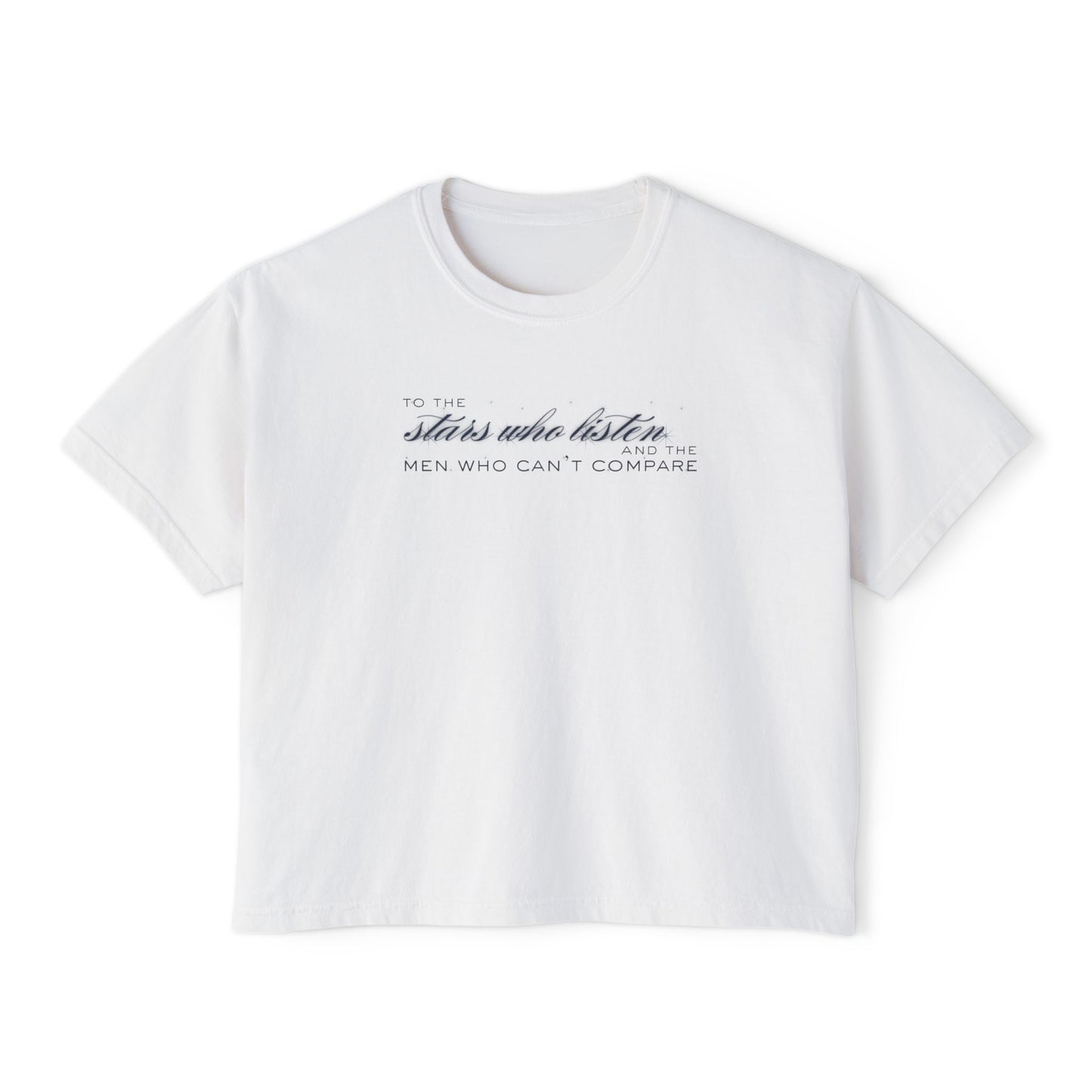 To_the_Stars_Who_Listen_and_the_Men_Who_Can_t_Compare White