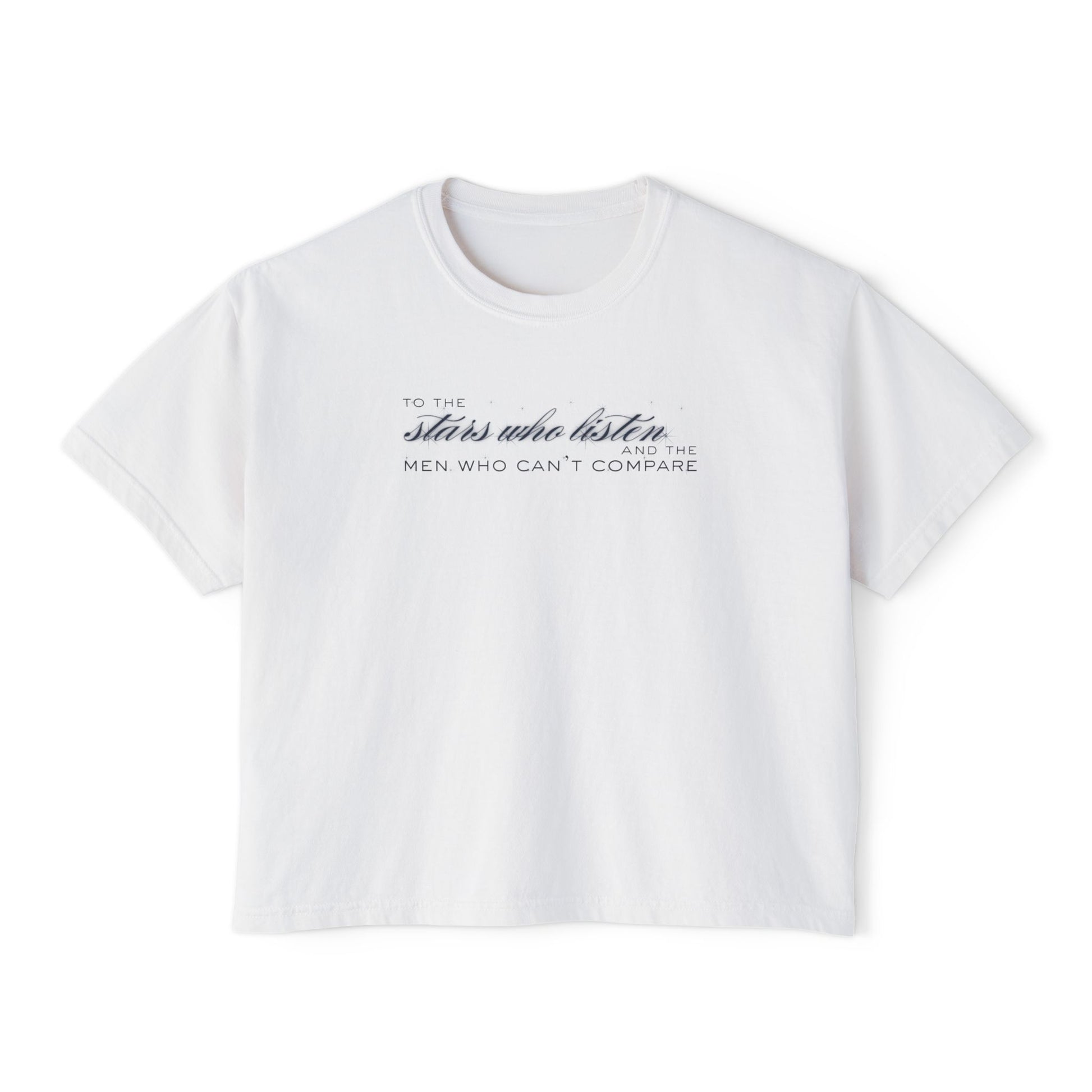 To_the_Stars_Who_Listen_and_the_Men_Who_Can_t_Compare White