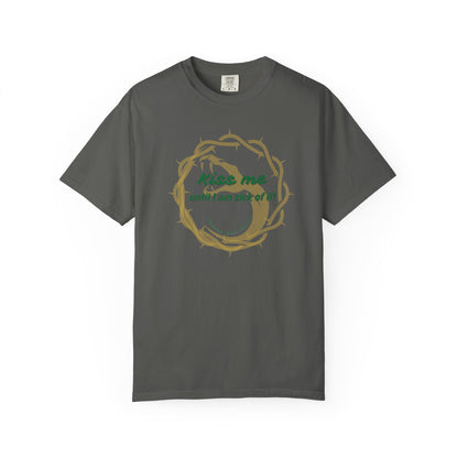 Unisex T-shirt "Kiss Me until I am Sick of it" Graphite
