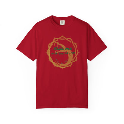 Unisex_T-shirt_Kiss_Me_until_I_am_Sick_of_it Red