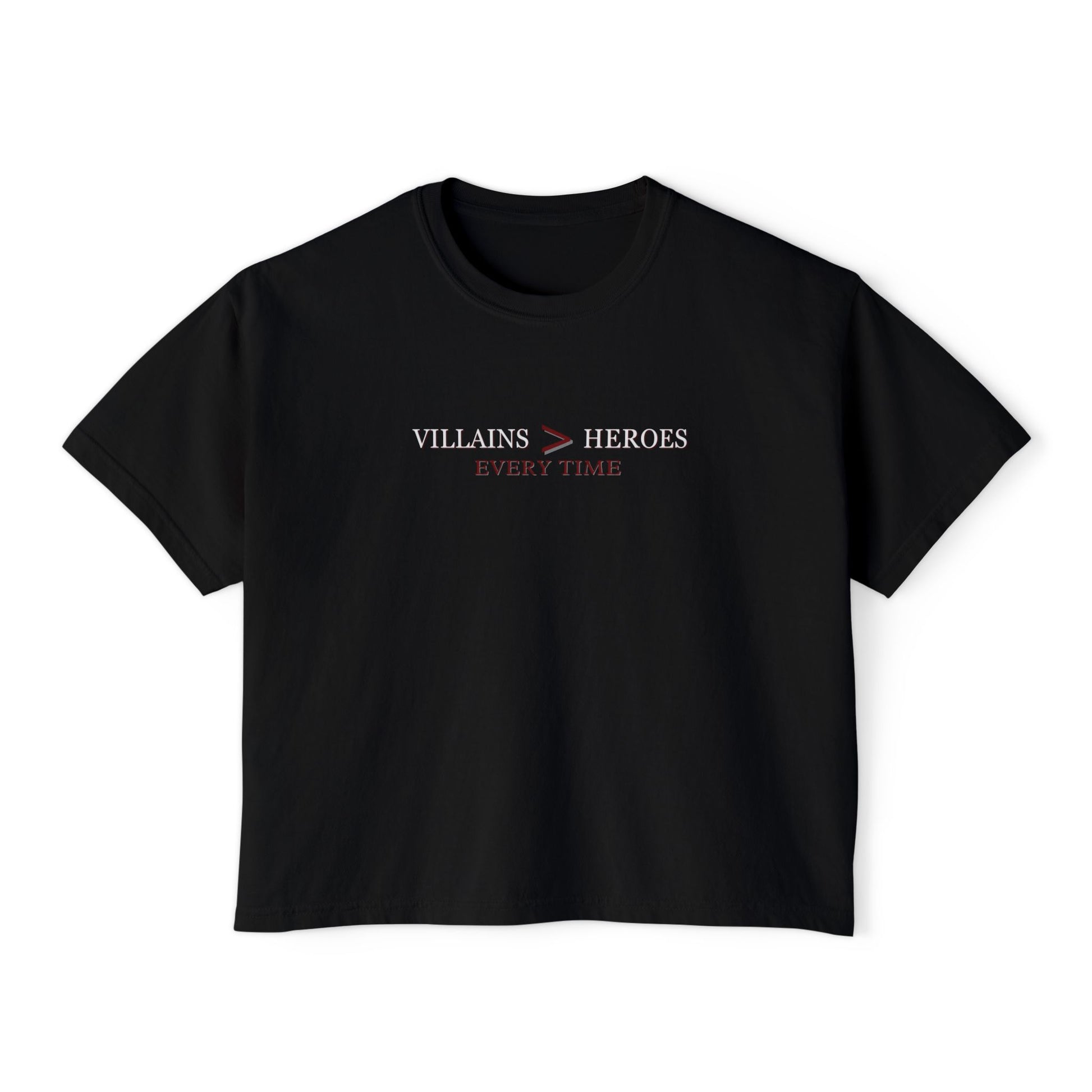 Villains_Heroes_Boxy_Tee_Black