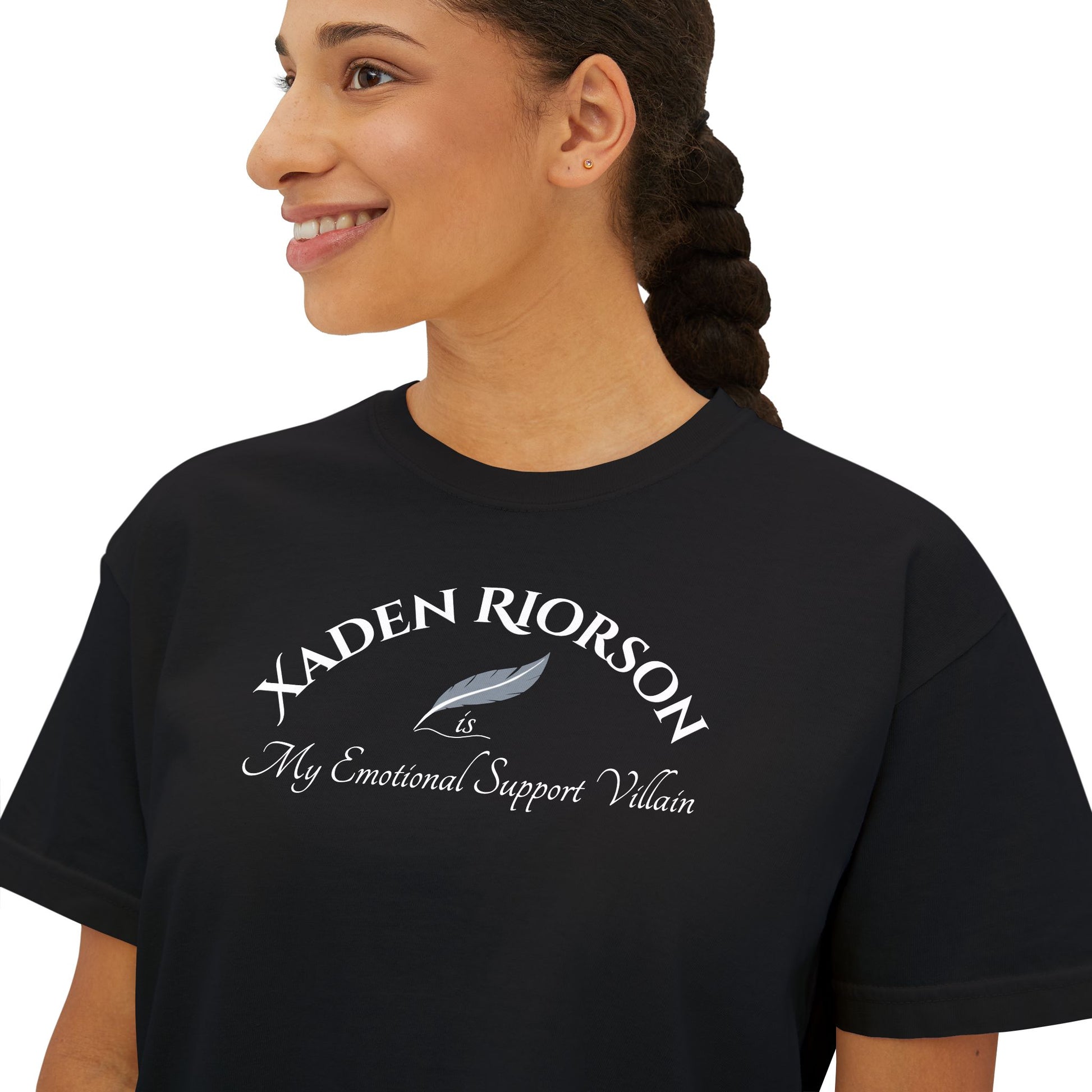 Xaden_Riorson_Boxy_Tee_Black Mockup