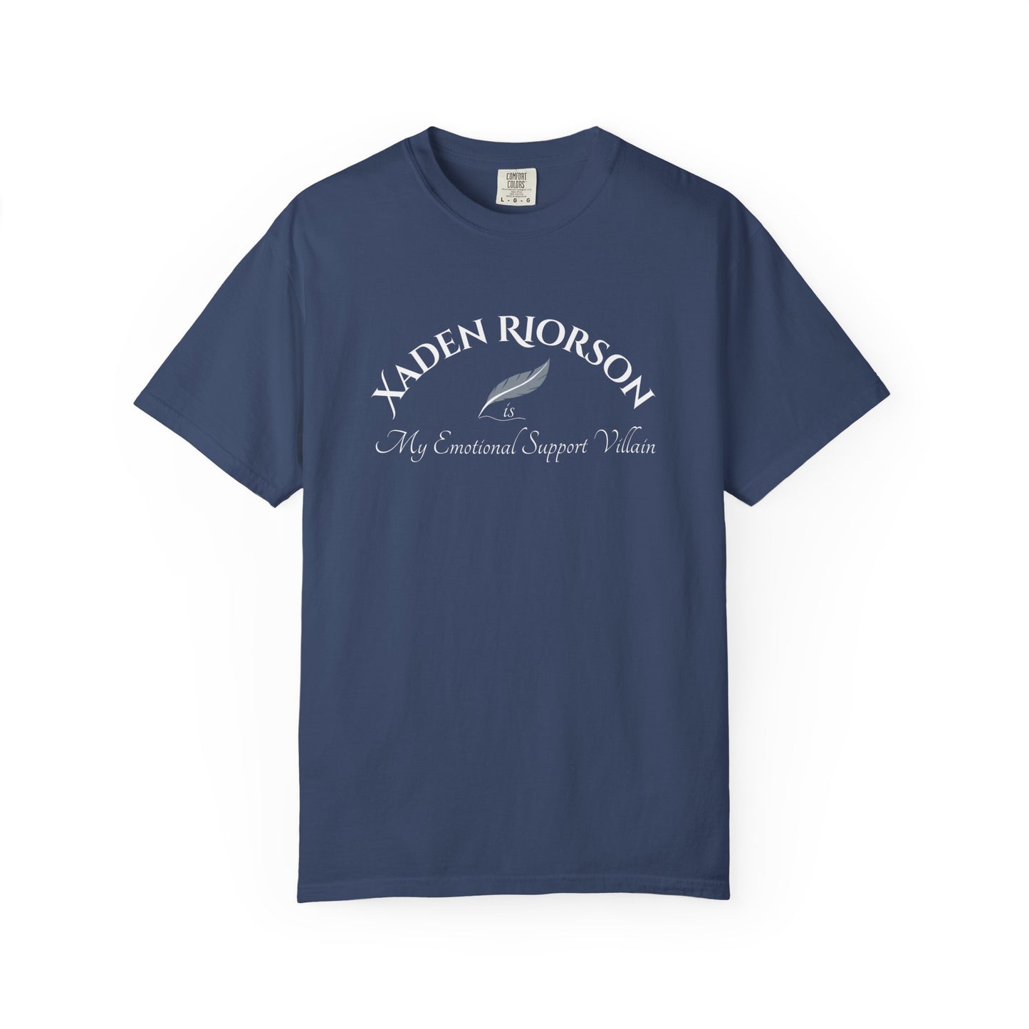 Xaden Riorson Is My Emotional Support Villain Shirt China Blue