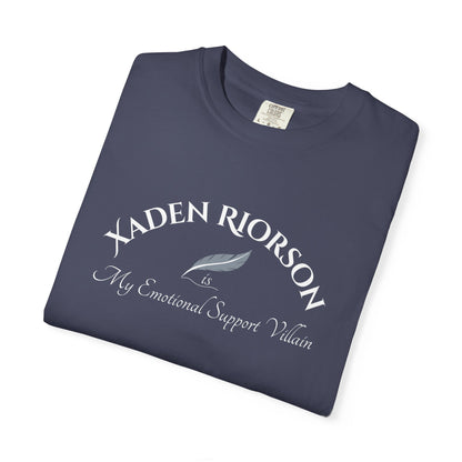 Xaden Riorson Is My Emotional Support Villain Shirt Denim Folded