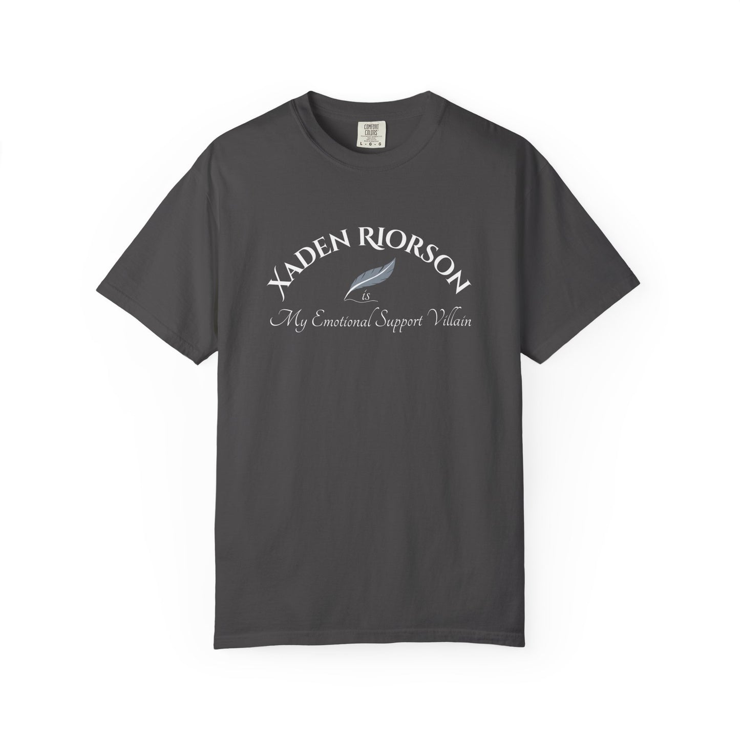 Xaden Riorson Is My Emotional Support Villain Shirt Graphite