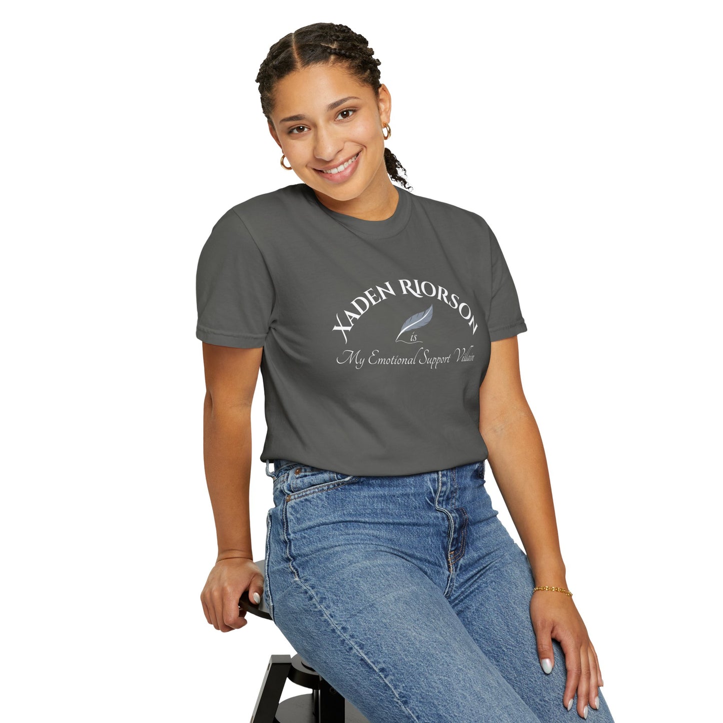 Xaden Riorson Is My Emotional Support Villain Shirt Pepper Mockup 2