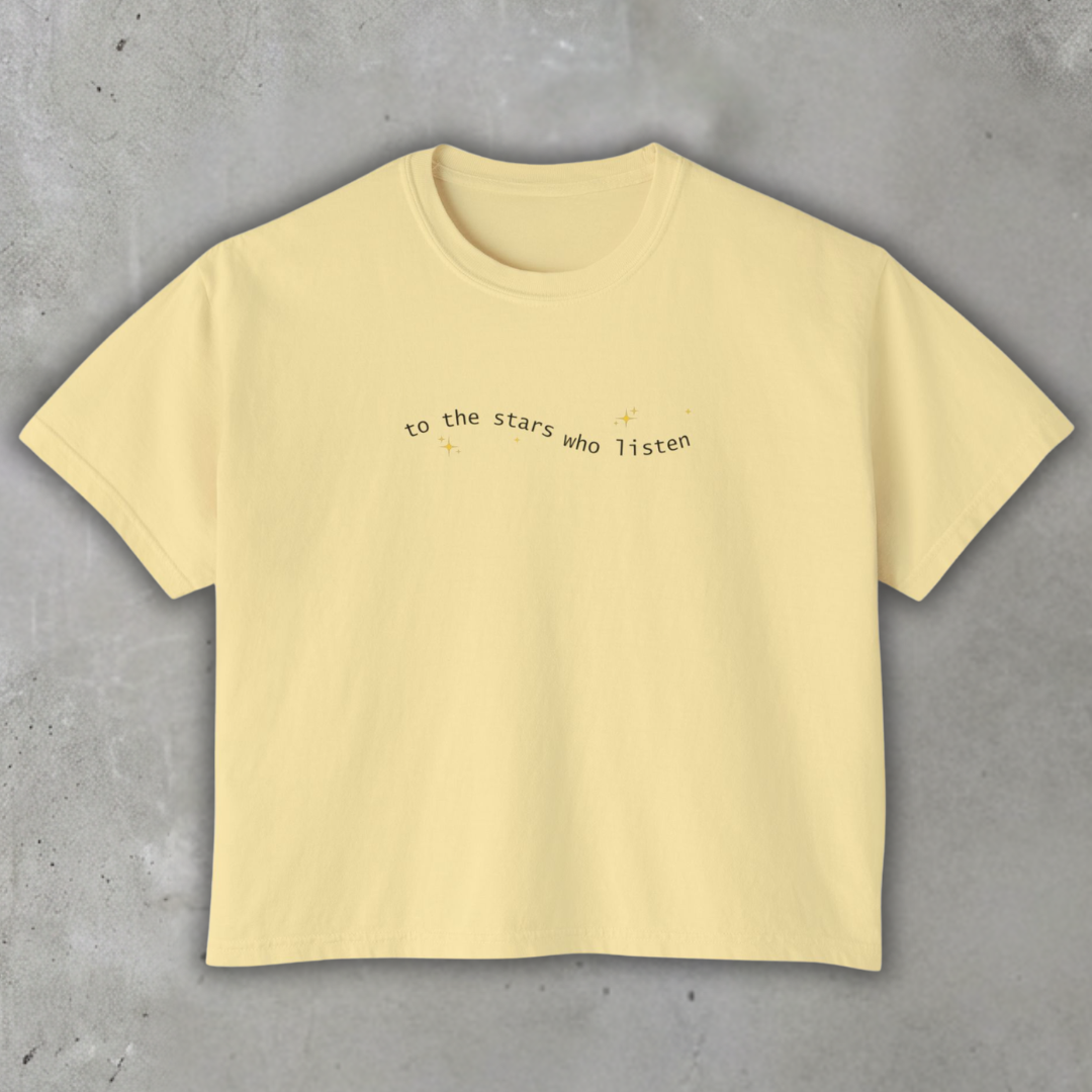 to_the_stars_who_listen_boxy_tee_Butter