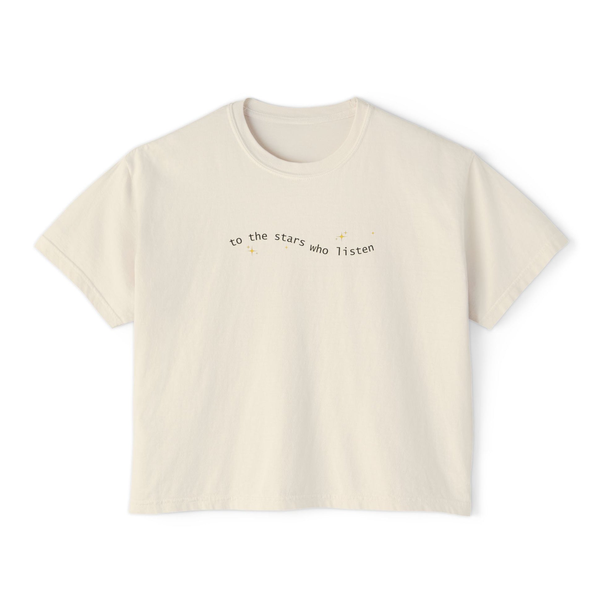 to_the_stars_who_listen_boxy_tee_Ivory